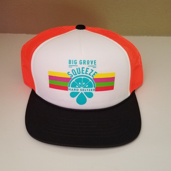 Big Grove SQUEEZE Trucker Hat - Picture 1 of 7